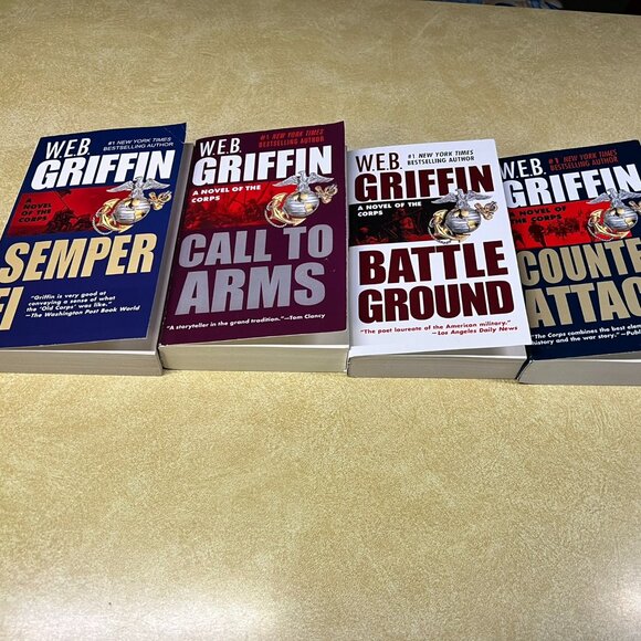 W.E.B. Griffin The Corps Book Series - 4 Books Included - Bestselling Author - Picture 3 of 4